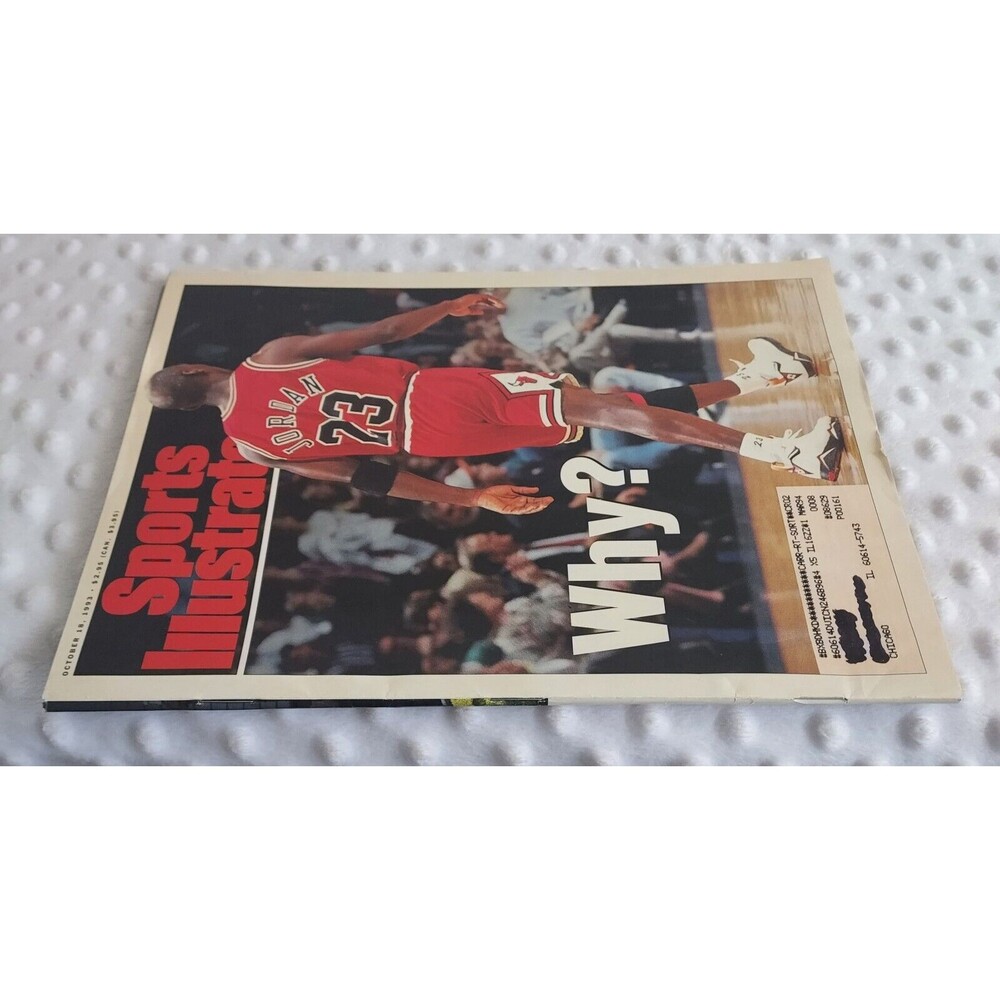 Sports Illustrated Michael Jordan First Retirement October 18, 1993 Why? - Picture 15 of 16